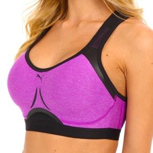 PUMA NWT DryCell Powershape Bra Size S Purple